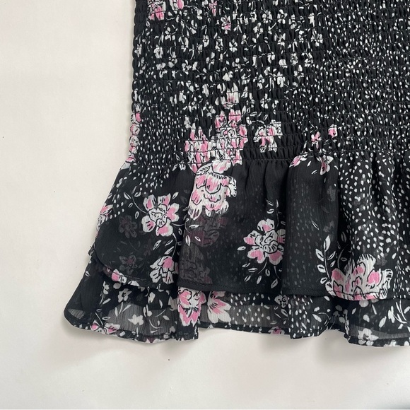 NWT AQUA off the shoulder ruched floral dress - Picture 5 of 5